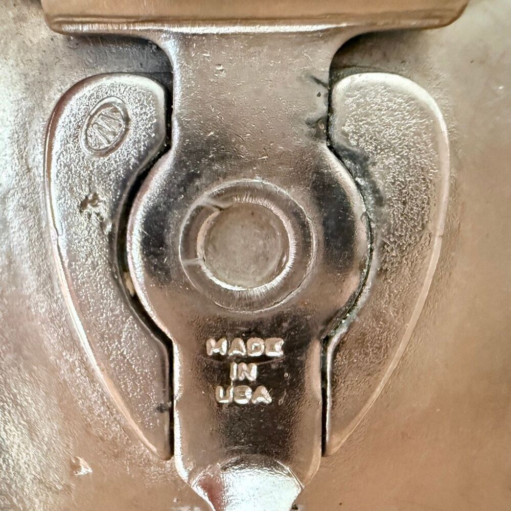 Vintage 24K Gold Plated Rodeo Western Belt Buckle Floral Design - Picture 7 of 7